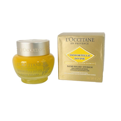 L'Occitane Immortelle Divine Eye Balm - 15ml / 0.5 Oz - New In Box