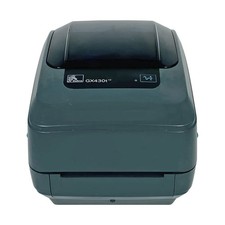 Zebra GX430T Thermal Transfer Label Printer 300 dpi USB LAN Serial No Adapter