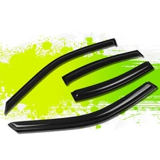 2 PAIR WINDOW VENT VISOR COVER TAPE-ON RAIN DEFLECTOR GUARD FOR 00-05 3-SERIES