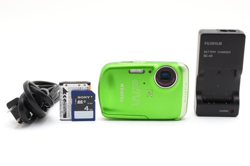[Excellent Condition] FUJIFILM FINEPIX Z33WP Green - Tested and Working