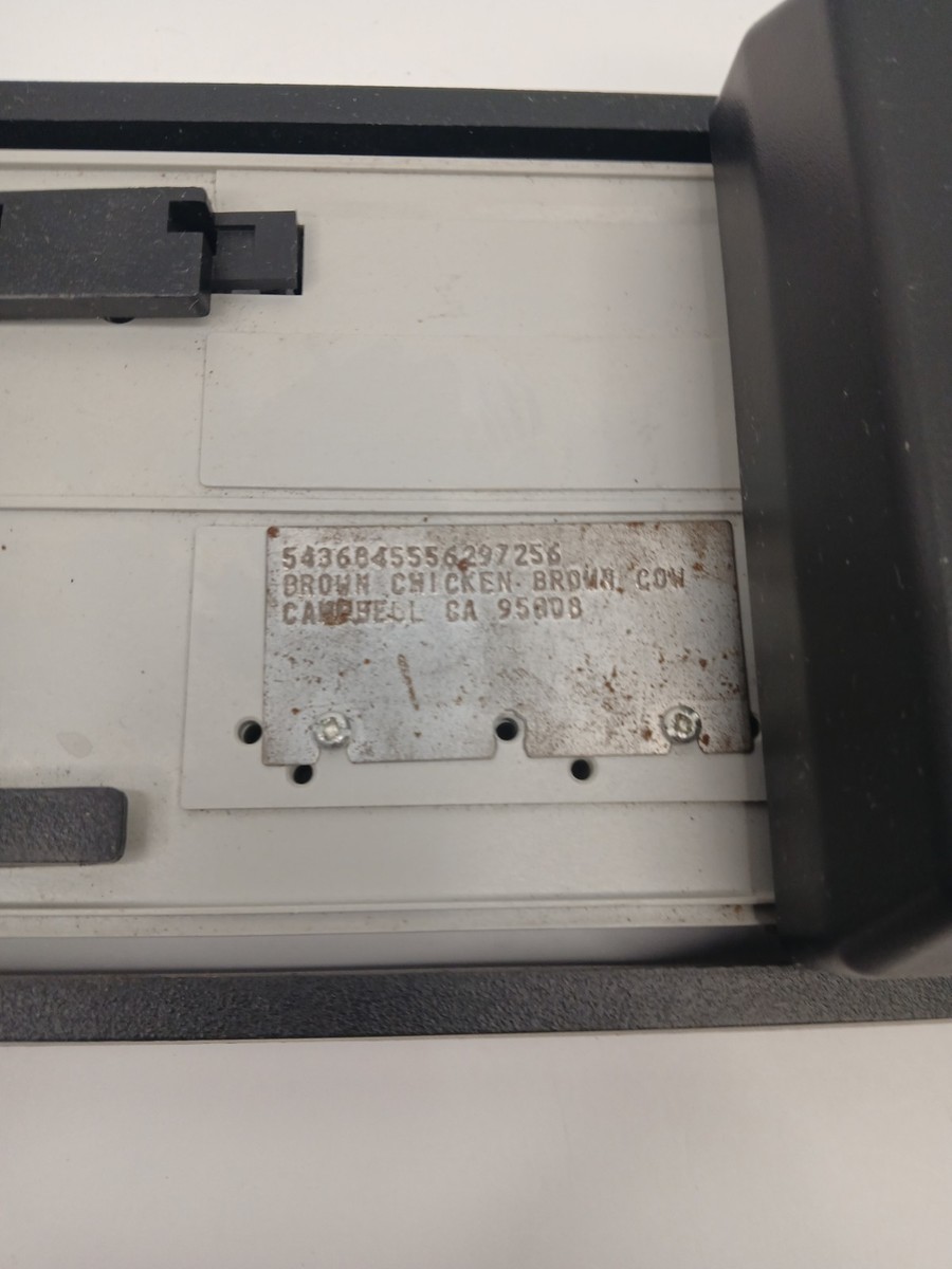 Vintage Addressograph Bartizan 4850 Manual Credit Card Imprinter