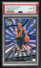 2021 Revolution Rookies Sunburst 30/60 Chris Duarte #139 PSA 10 GEM MT Rookie RC