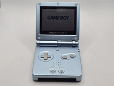 Nintendo Game Boy Advance SP Pearl Blue Handheld System - AGS101