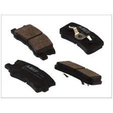 Satz Bremsbeläge Bremsklötze hinten für Jeep Compass MK49 Patriot MK74 | 2623