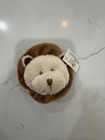 NWT Adorable Russ Plush Lion Baby Wrist Rattle 6" Open Easy Grip Fastener Blue — photo 2