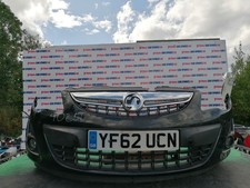 VAUXHALL CORSA HATCHBACK MK3 FL 2013 BLACK GAR FRONT BUMPER MARKS