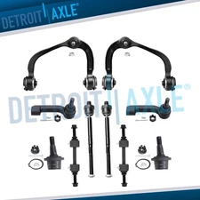 10pc Front Upper Control Arms Lower Ball Joint Sway Bar for Expedition Navigator