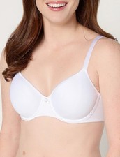 Breezies Featherlite Breathe Underwire T-Shirt Bra Size 40C White