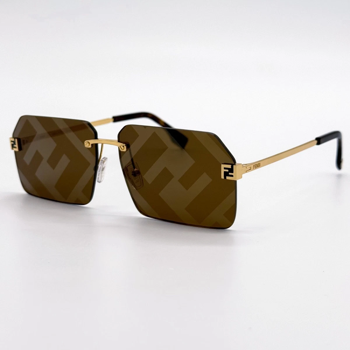 ?️ New Fendi FE40080U 12C Sunglasses -Ruthenium Frame, Smoke Mirror Lenses Las mejores ofertas en Gafas de sol de hombre Fendi | eBay main image 2
