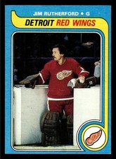 1979-80 Topps Jim Rutherford #122 - Detroit Red Wings - EX