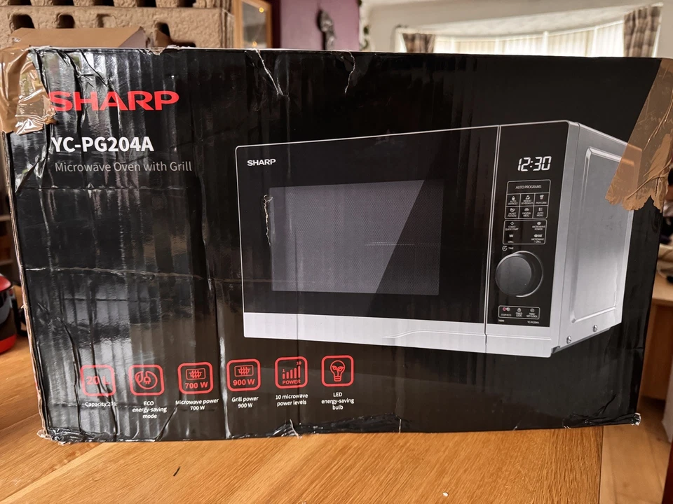 SHARP MICRROWAVE YC-PS204A (6-031) - Image 3 of 3