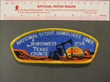 Boy Scout National Jamboree 1985 JSP Northwest Texas Council 2889PP