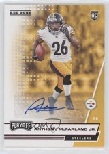 2020 Panini Playoff Rookies Red Zone Auto Anthony McFarland Jr #240 Auto 0c2
