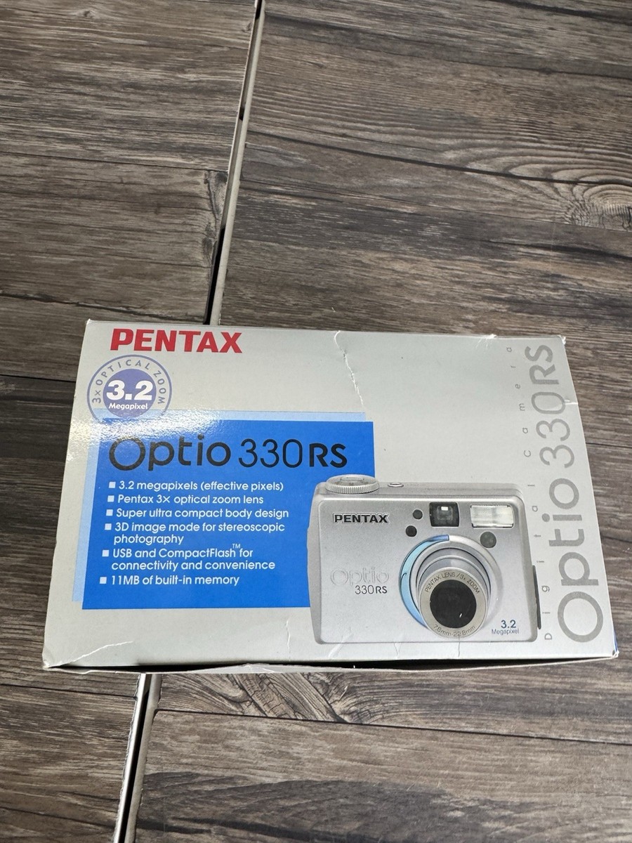 Pentax Optio 330 3.34mp Digital Camera Complete Read Parts | eBay