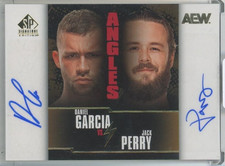 2025 SP Signature Edition AEW Daniel Garcia / Jack Perry Angles Dual Autographs