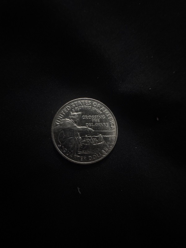 2021 D Washington Crossing Delaware NP Quarter.  Uncirculated From US Mint roll.