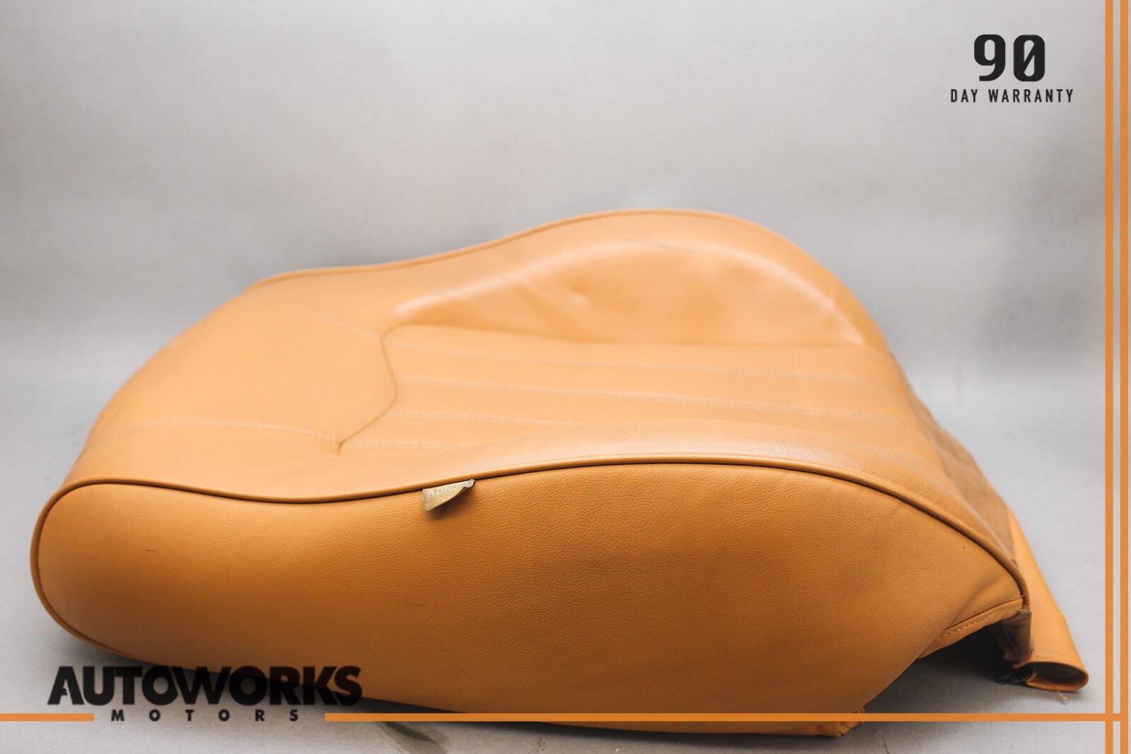 03-08 Maserati Quattroporte M139 Front Right Side Upper Seat Cushion Beige OEM