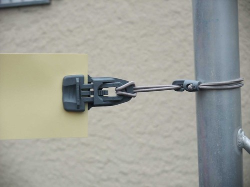 Je 30x 25cm Planen-Spanner Spannfix-Ösen-Spann-Banner-Clips Mini-Clip schwarz