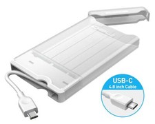 2.5 inch USB 3.1 Gen 2 C Tool-Free External Hard Drive Enclosure for 9.5mm  ...