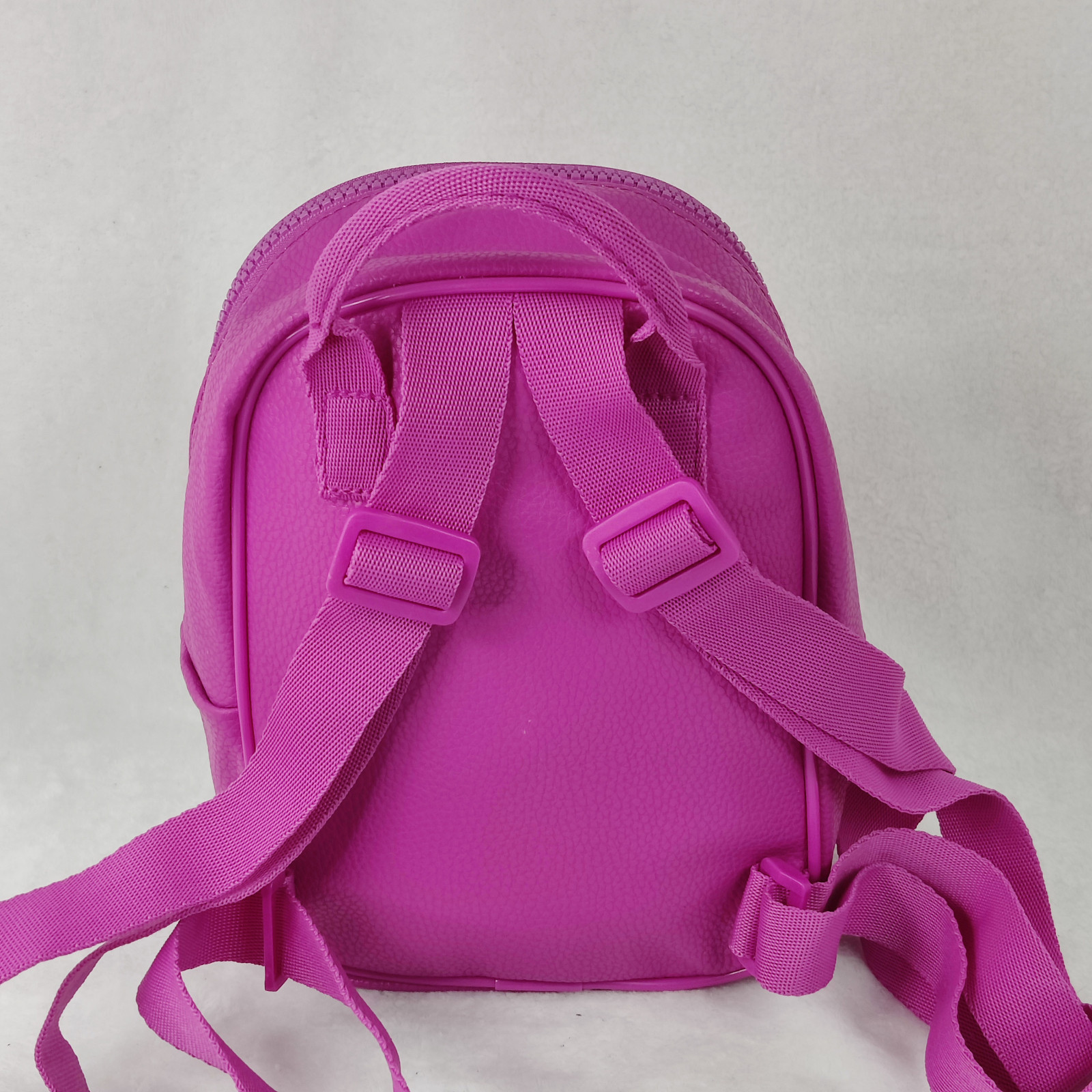 reebok mini backpack adjustable nylon purple fake… - image 4