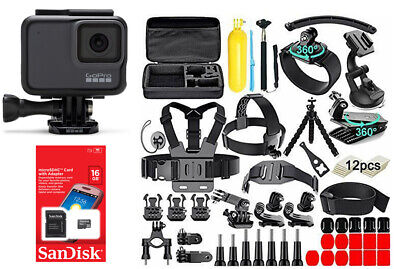 GoPro HERO7 Silver Edition 4K Waterproof Action Camera GoPro HERO7 Silver Edition 4K Waterproof Action Camera