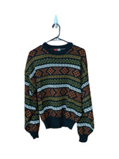 Mens vintage Today  s News sweater size M