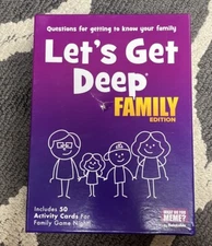 Let's Get Deep Family Edition NEW What Do You Meme? Box Is Damaged
