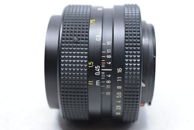 Rollei HFT Zeiss Planar 50mm f/1.8 Lens with front Cap QBM Mount