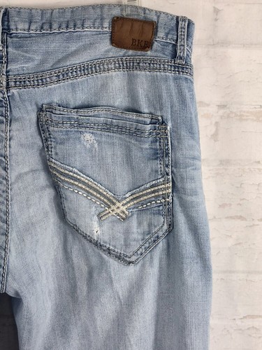 Men's Distressed Denim Bootcut Relaxed 