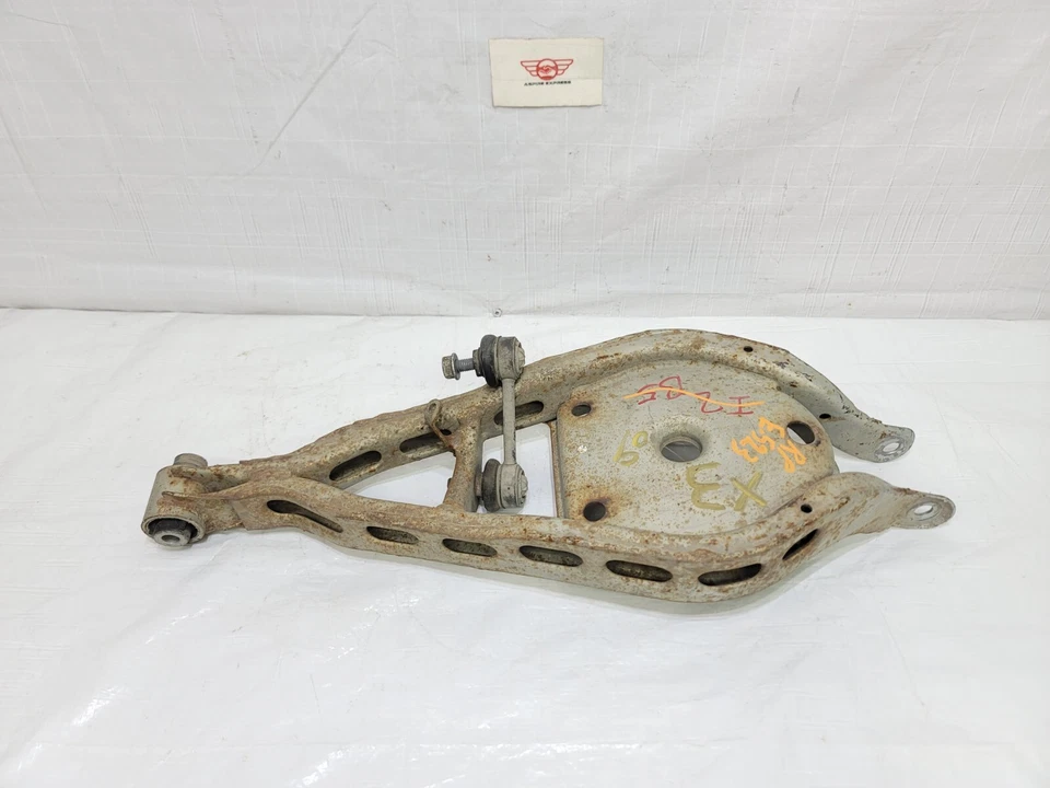 Brazo de control superior trasero derecho del lado del pasajero BMW X3 2004-2010 OEM 33-30-3-402-536 Foto 4 de 4