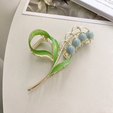 Vintage Flowers Large Metal Hair Alloy Hair Claw Clip
