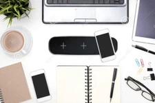 5-In-1 Wireless Fast Charger Pad Station Stand Dock for iPhone X/13/14 Pro Max