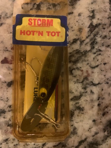 Esche Storm Hot 'N Tot Serie 05 – Original Hot Tiger (Crankbait, Affonda Positivo, 3/16 Oz)
