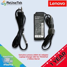 Genuine Lenovo 65W AC Adapter Laptop Charger for ThinkPad T60 T60p T61 X230