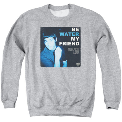 Bruce Lee Sweatshirt Be Water Box Sweat Shirt