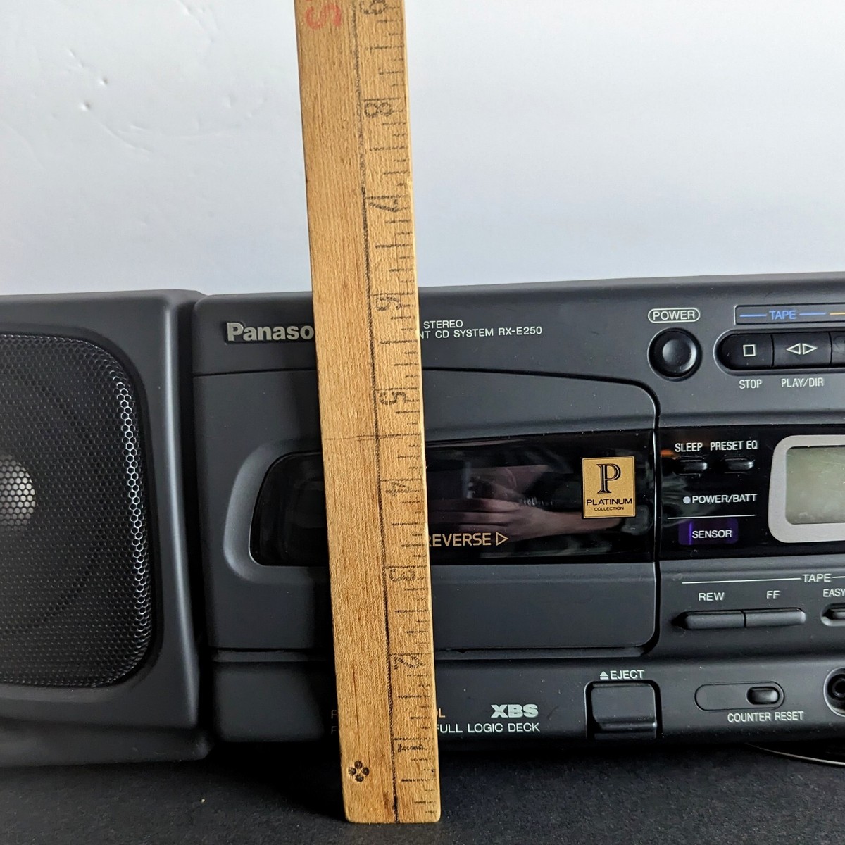 Panasonic RX-E250 Portable Stereo Component CD Cassette Boombox