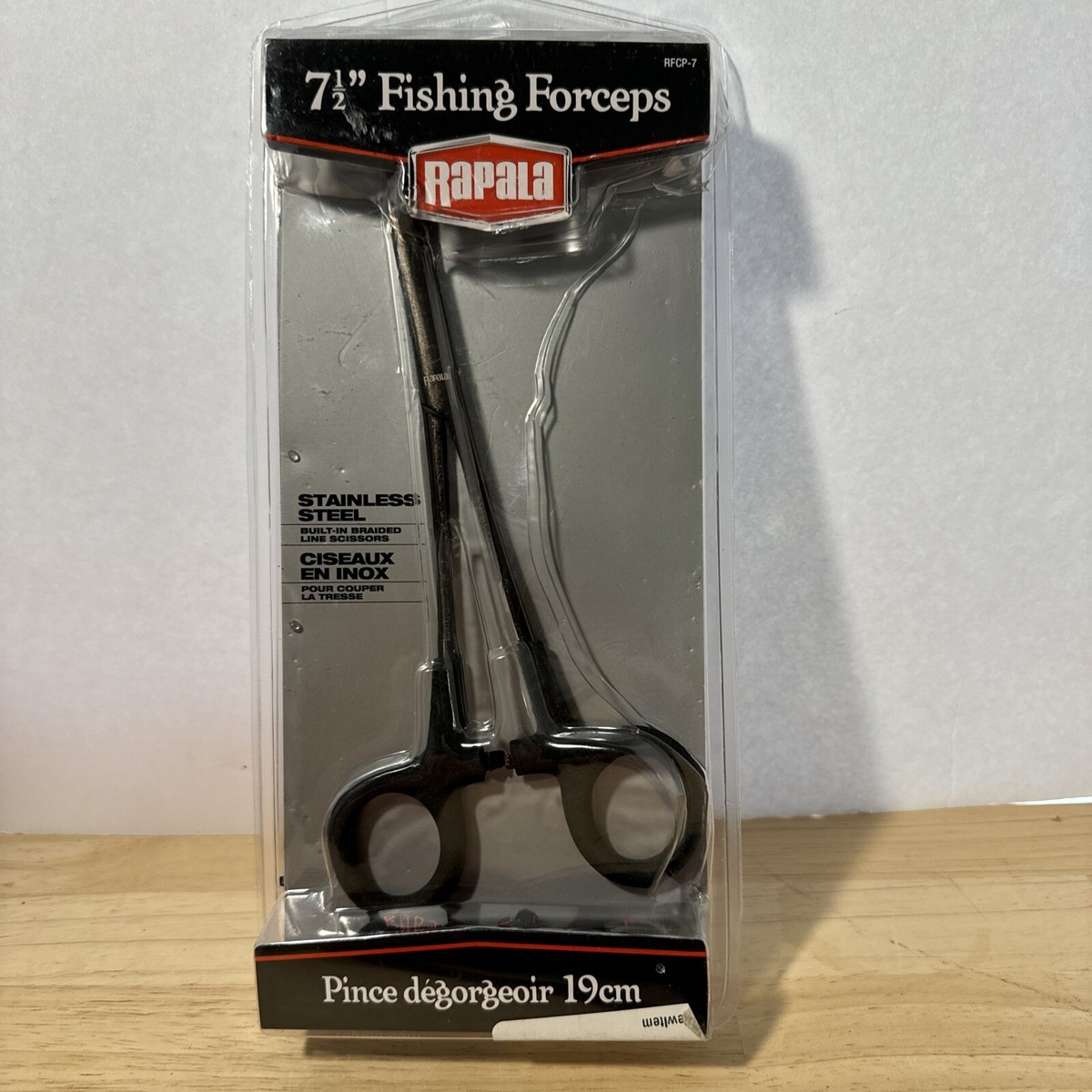 Stainless Steel Rapala Forceps Rapala Pro Guide 7-1/2