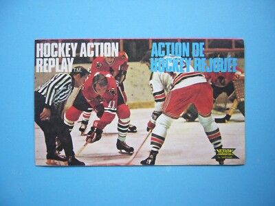 1972/73 LETRASET HOCKEY ACTION REPLAY PANEL ED