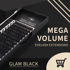 False Eyelash Extension Russian Volume Classic Individual Beauty Hand Made Silk