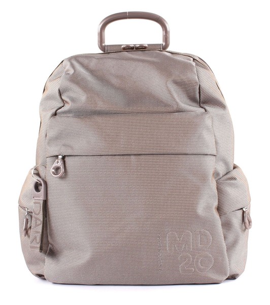 Mandarina Duck MD20 Backpack Rucksack Tasche Taupe Beige Neu-image