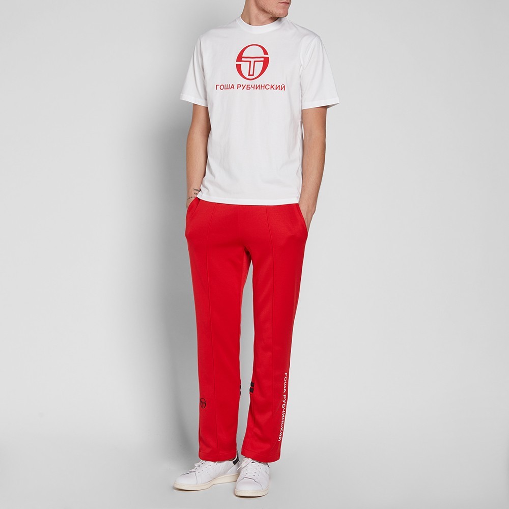 NWT Gosha Rubchinskiy x Sergio Tacchini Track Pants Red Small | eBay