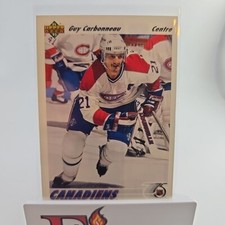 1992-93 Upper Deck #260 Guy Carbonneau Montreal Canadians 