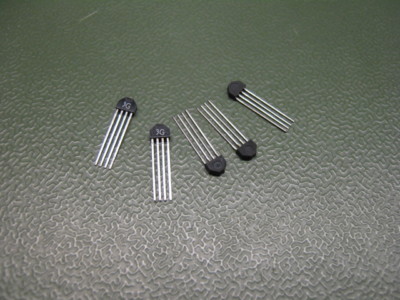 5x Toshiba THS103A Hall-Sensor 10mA - Linearity 2% (= 15kG) SIP-4  Alarm Sensor