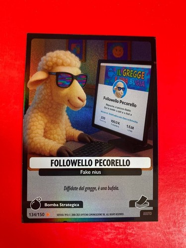Skifidol Italian Brainrot - Trading Card Game - Mancolista Carte 1/150 - Scegli - Afbeelding 135 van 151