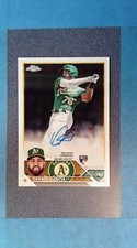 CT05) 2023 Topps Chrome DERMIS GARCIA RC Auto Oakland Athletics