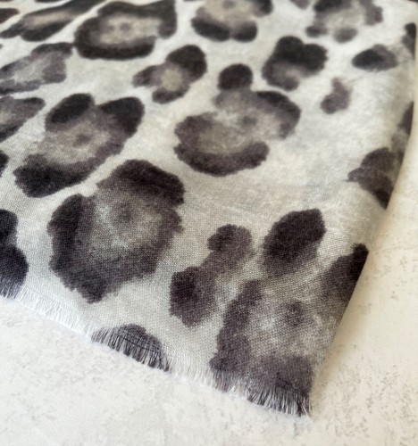 Ladies Leopard Print Scarf Animal Scarf Large Long Wrap Shawl Fashion Cotton Big - Picture 556 of 557