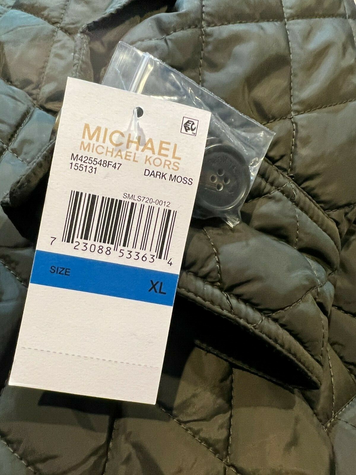 Michael Kors Women Light Spring Quilted 