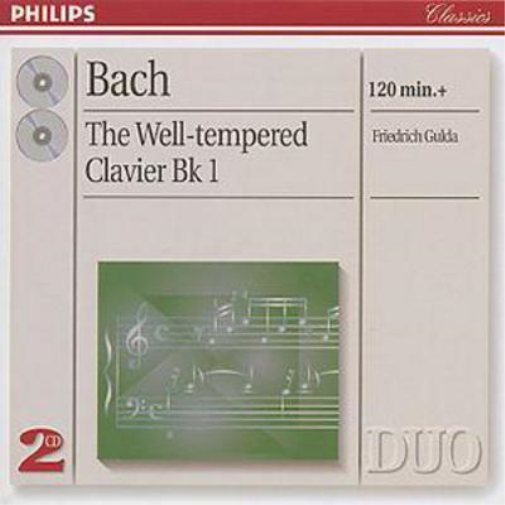 Johann Sebastian Bach Well Tempered Clavier (CD) Album