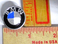 BMW pin vintage collectible old German motorcycle pinback biker vest memorabilia