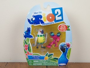 Rio 2 2 Pack Nigel Gabi 2 Action Figure Doll Bird Frog Toy Brand New Ebay